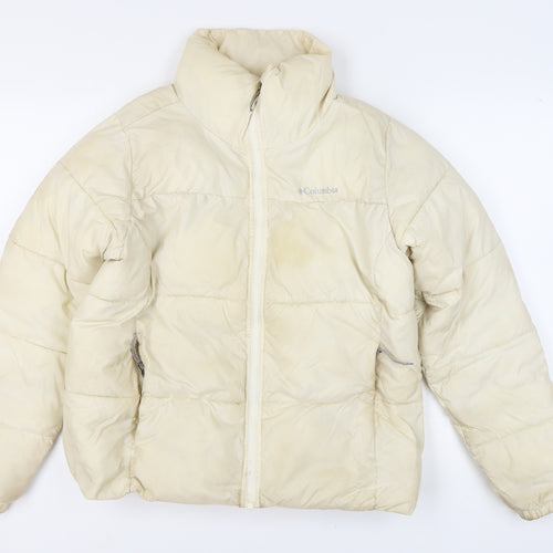 Columbia Women's Ivory Puffer Jacket M