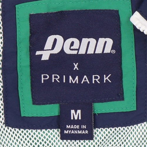 Penn x Primark Men's Green Windbreaker Jacket M