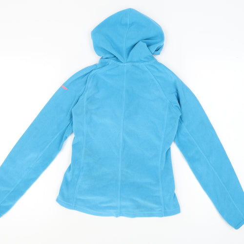 Trespass Women's Blue Hooded Fleece Jacket XS
