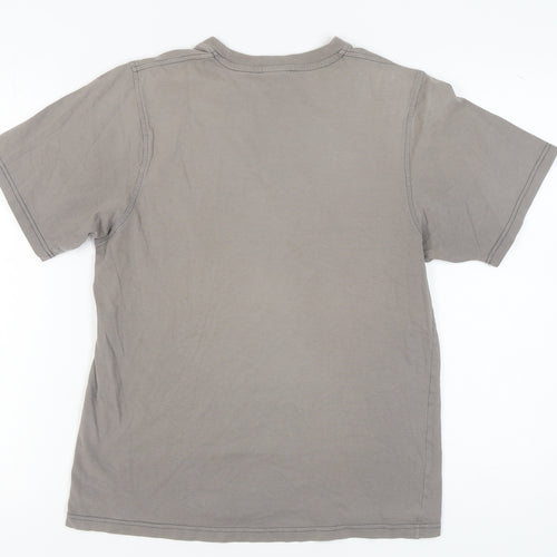 Nike Unisex Grey T-Shirt, Size S, Casual Style