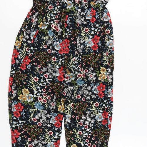 Jacqueline de Yong Women's Floral Jumpsuit, Size 6