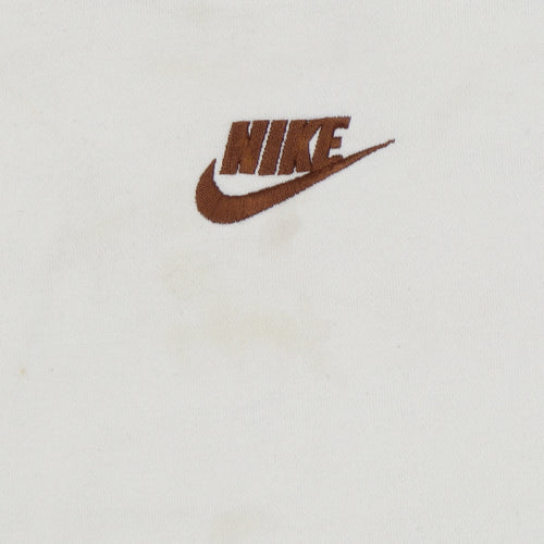 Nike Girls Ivory XL Pullover Sweatshirt Long Sleeve Casual