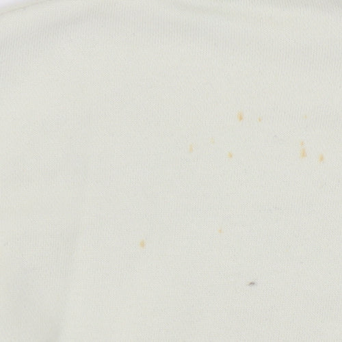 Nike Girls Ivory XL Pullover Sweatshirt Long Sleeve Casual