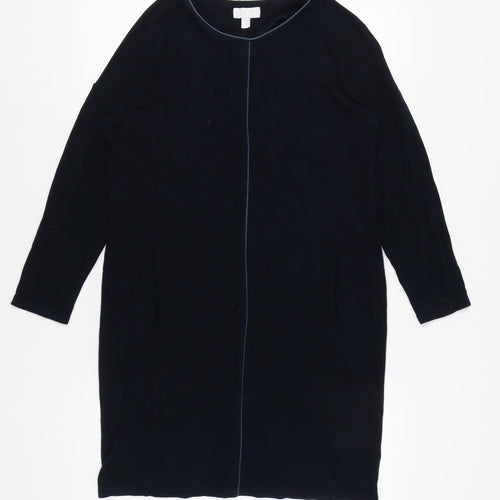 The White Company Women's Black Long Sleeve Dress