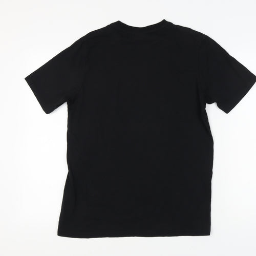 Fila Men's Black Graphic Print T-Shirt Medium