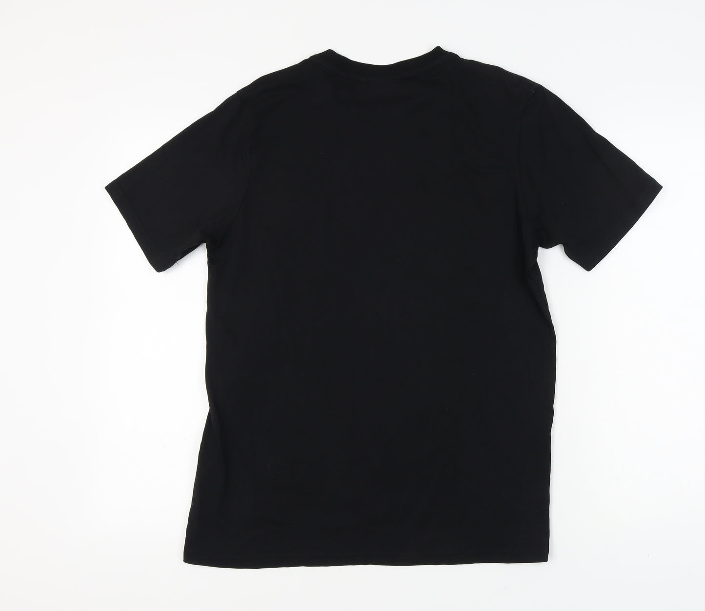 Fila Men's Black Graphic Print T-Shirt Medium