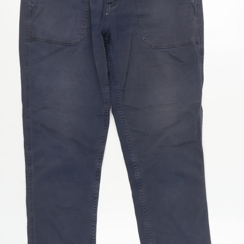 FatFace Women's Blue Chino Trousers Size 12