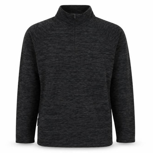 Mountain Warehouse Men's Black 1/4 Zip Sweatshirt M