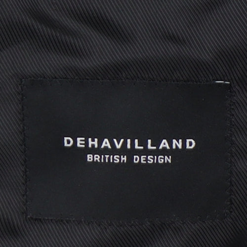 Dehavilland Men's Grey Blazer, Short Fit, Chest Size 42S