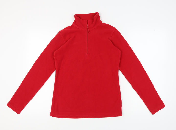 Mountain Warehouse Women's Red Fleece Pullover S