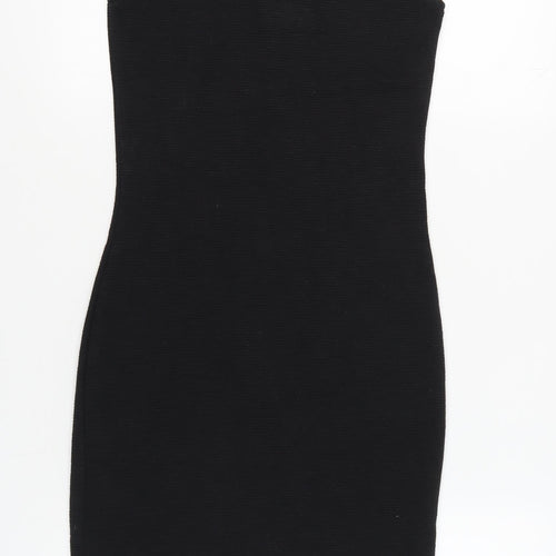 Superdry Women's Black Off the Shoulder Dress, Size S
