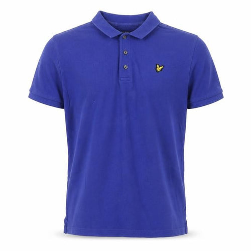 Lyle & Scott Boys Blue Polo Shirt, Size 12-13 Years, Logo Accent