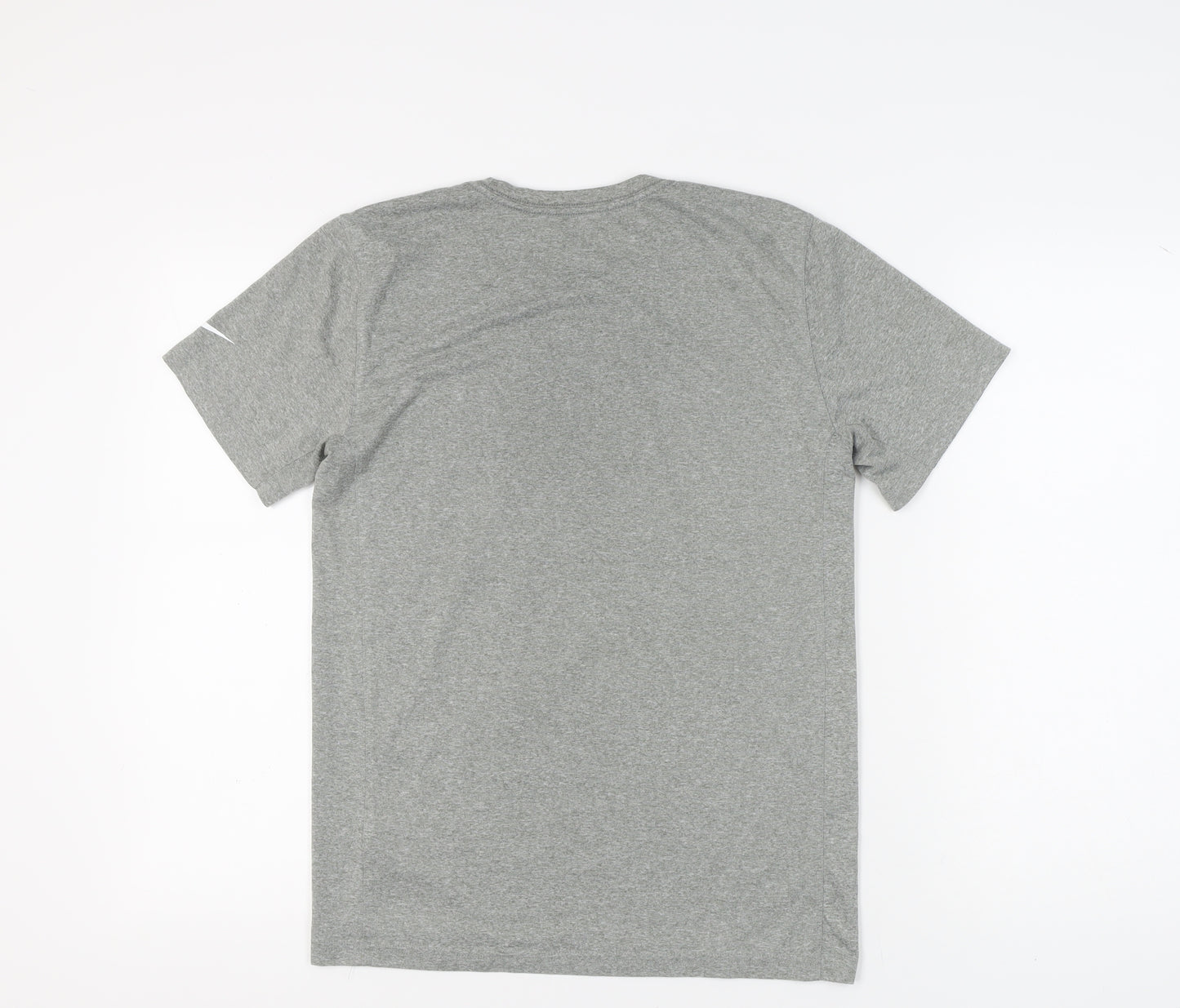 Nike Men’s Grey Graphic Print T-Shirt - Size S