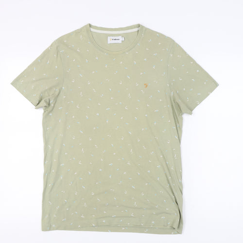 Farah Men's Green Short Sleeve T-Shirt M