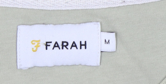 Farah Men's Green Short Sleeve T-Shirt M