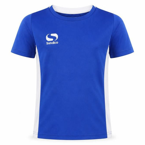 Sondico Boys' Blue Football T-Shirt, 3-4 Years, Sports Activewear