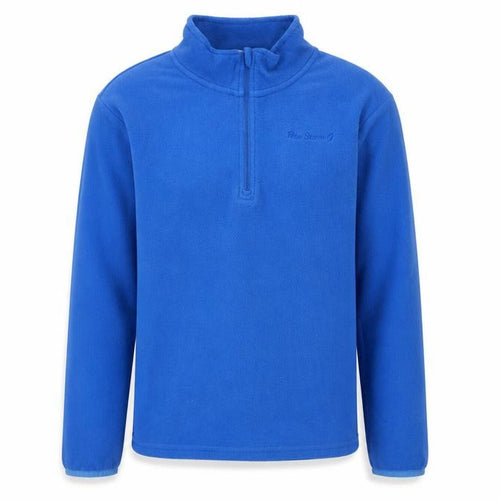 Peter Storm Girls Blue 1/4 Zip Fleece Sweatshirt 13 Years