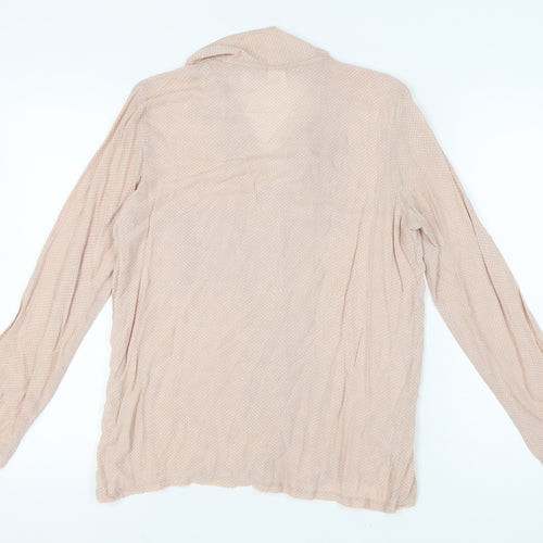 Calvin Klein Women's Beige Pyjama Shirt M