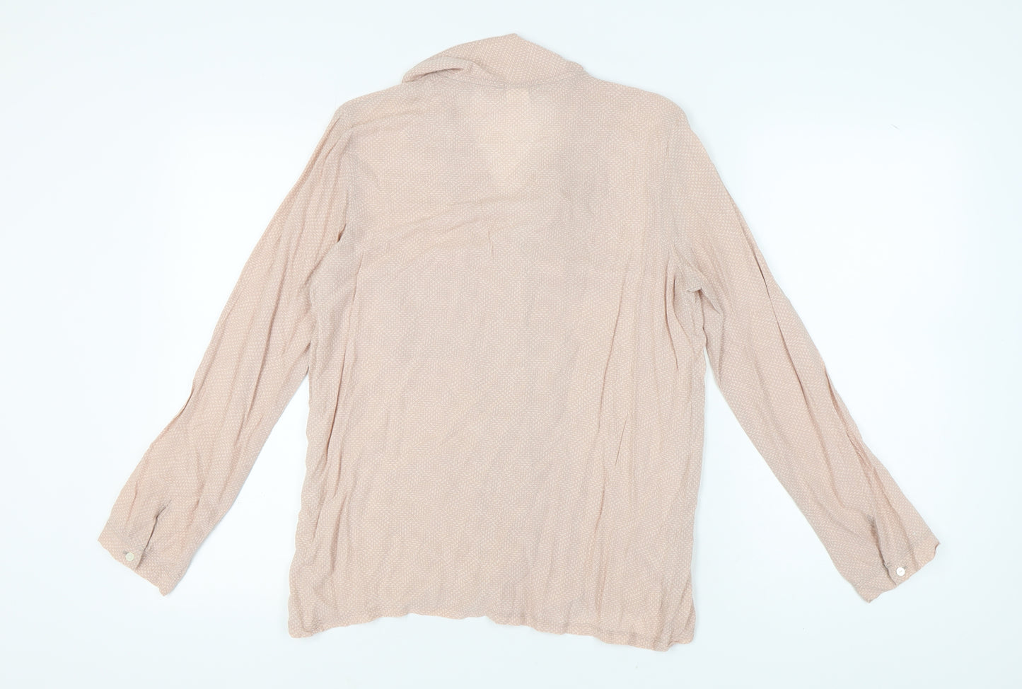 Calvin Klein Women's Beige Pyjama Shirt M