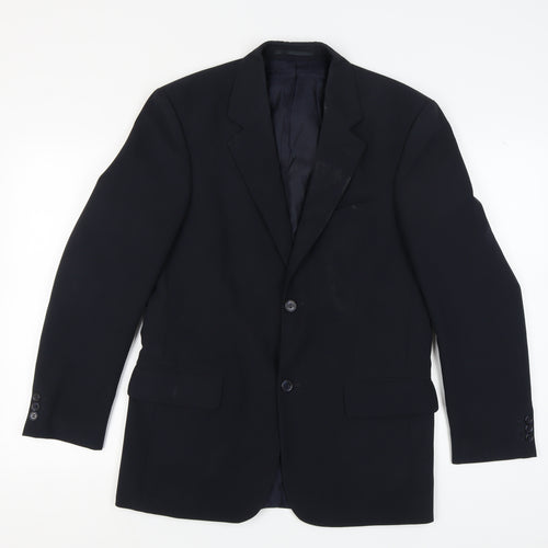 Farah Men's Blue Regular Blazer, Size 38R