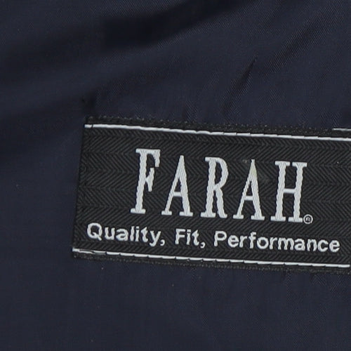 Farah Men's Blue Regular Blazer, Size 38R