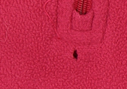 Peter Storm Girls Red Fleece Pullover Sweatshirt 13 Years