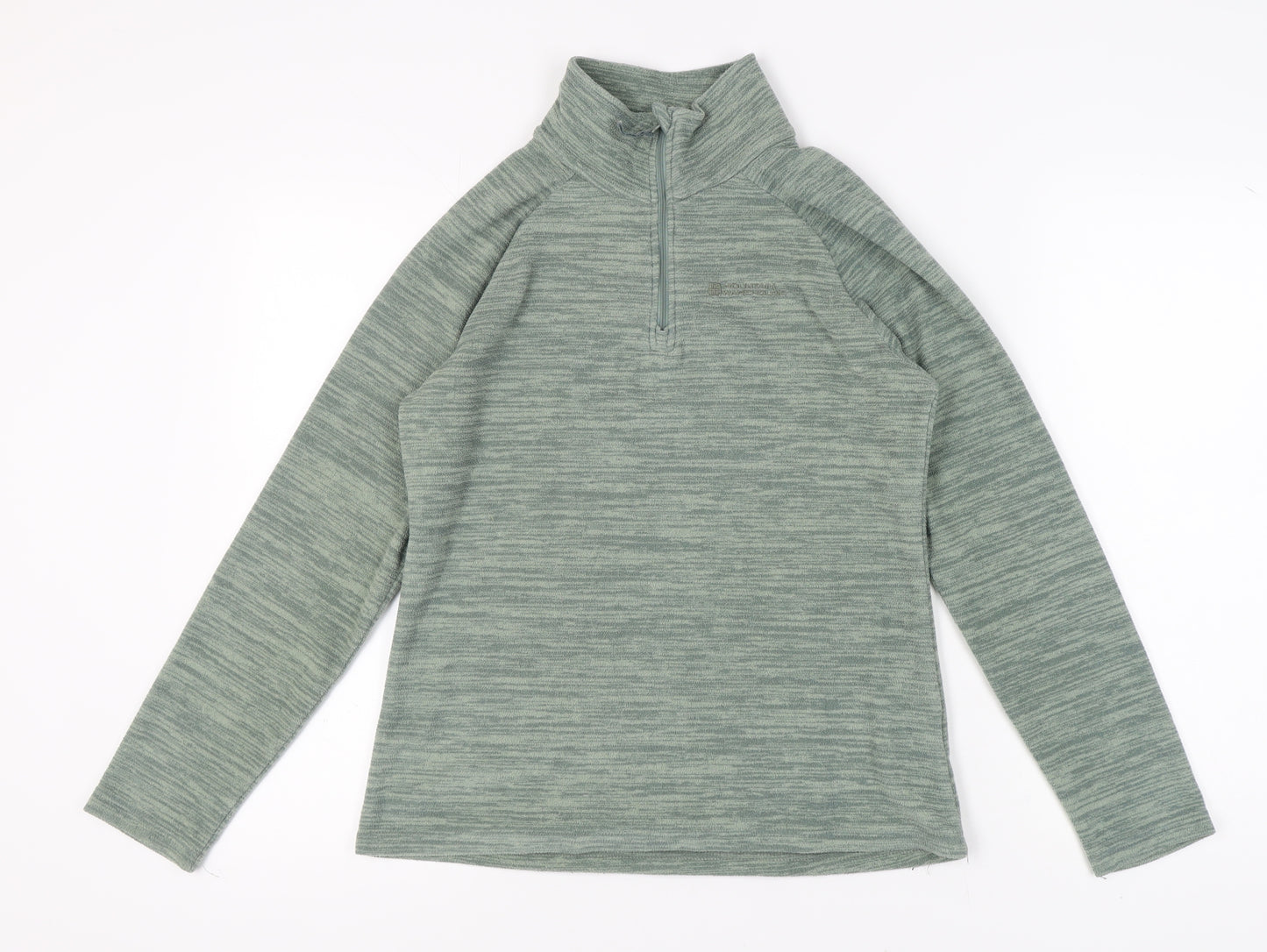 Mountain Warehouse Women's Green Pullover Sweatshirt, Size 10