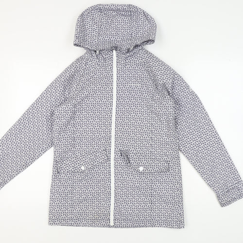 Craghoppers Women's Blue Rain Coat Jacket, Size 8