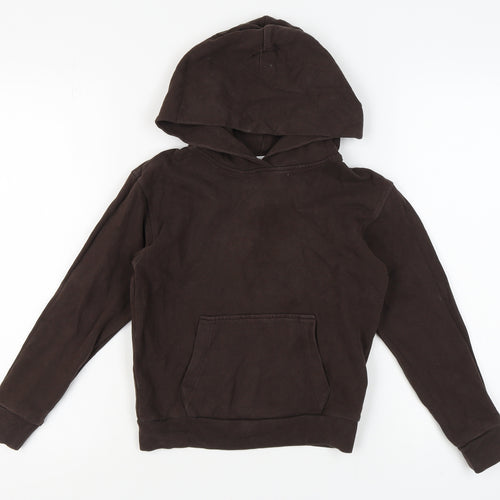 Reiss Girls Brown Pullover Hoodie 7-8 Years