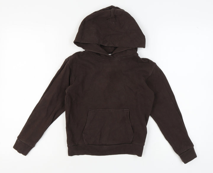 Reiss Girls Brown Pullover Hoodie 7-8 Years