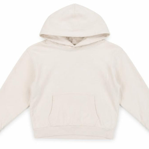 Reiss Girls Beige Hoodie, 6-7 Years, Cotton Pullover
