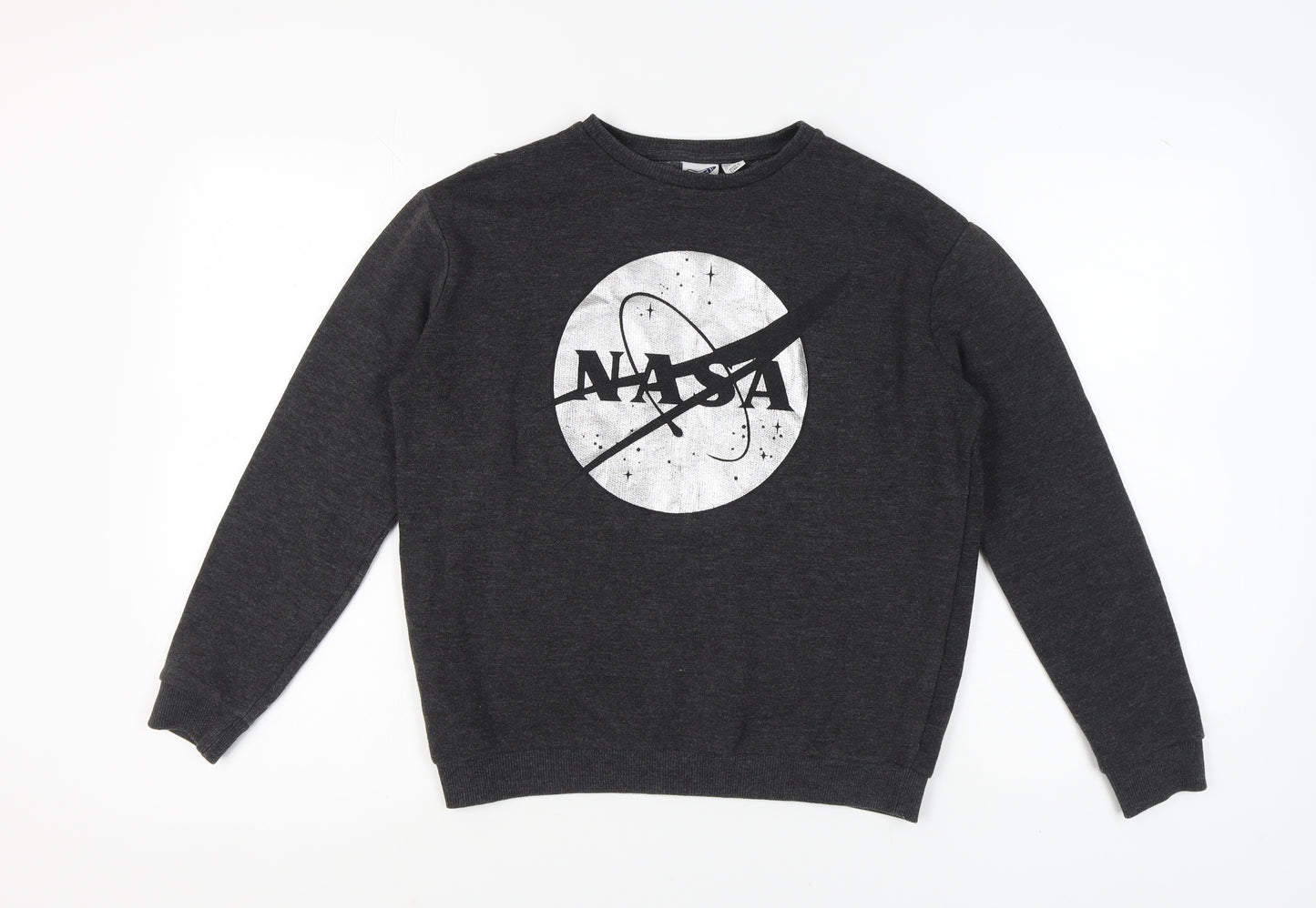 NASA Graphic Sweatshirt, Black, Size 10