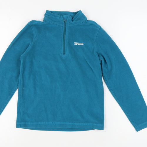 Regatta Unisex Kids Blue Fleece Pullover Sweatshirt 11-12Y
