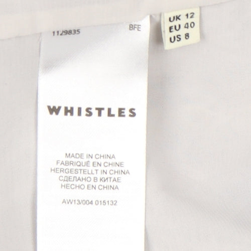 Whistles Women's Blue Knee-Length Dress, Size 12