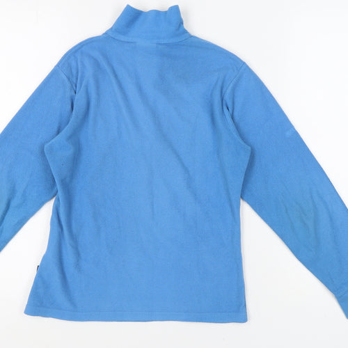 Trespass Women's Blue XS Fleece Henley Sweatshirt
