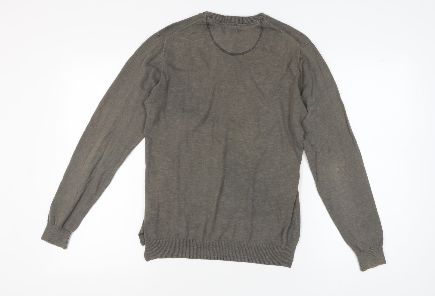 G-Star RAW Men's Grey Crew Neck Pullover Jumper - Size S