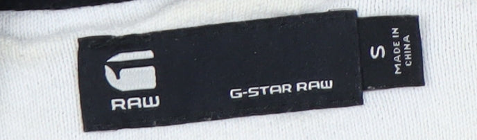 G-Star RAW Men's Grey Crew Neck Pullover Jumper - Size S