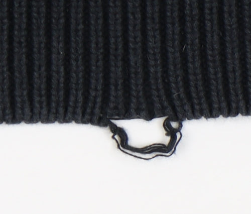 Adidas Men's Black Medium Pullover Jumper Casual Knit