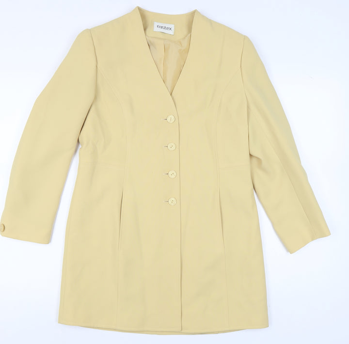 Eastex Women's Beige Long Blazer Size 10