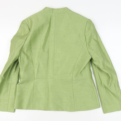 Eastex Women's Green Blazer Size 10 Long Sleeve