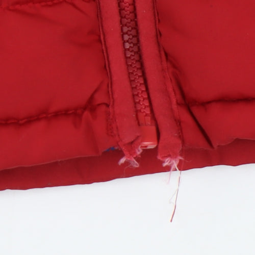 Ben Sherman Red Puffer Jacket for Unisex Toddlers, 12 Months