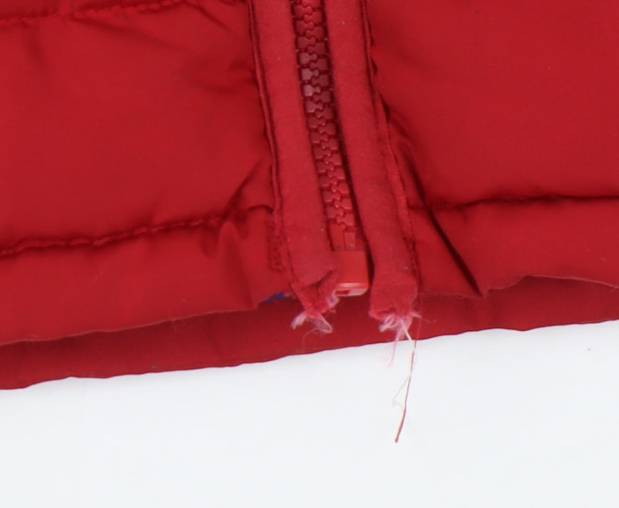 Ben Sherman Red Puffer Jacket for Unisex Toddlers, 12 Months