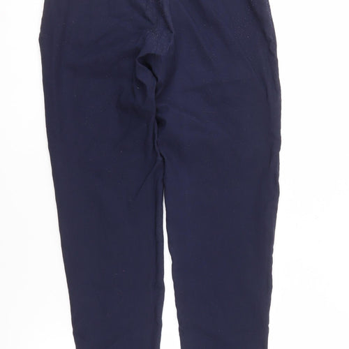 Louche Women's Blue Skinny Trousers - Size 10