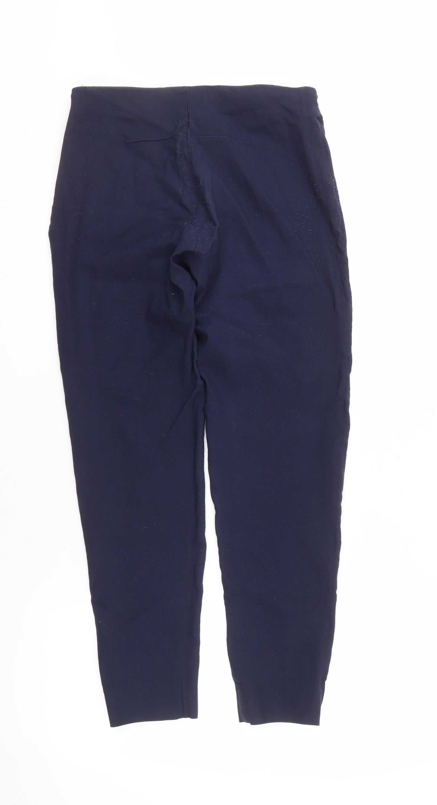 Louche Women's Blue Skinny Trousers - Size 10