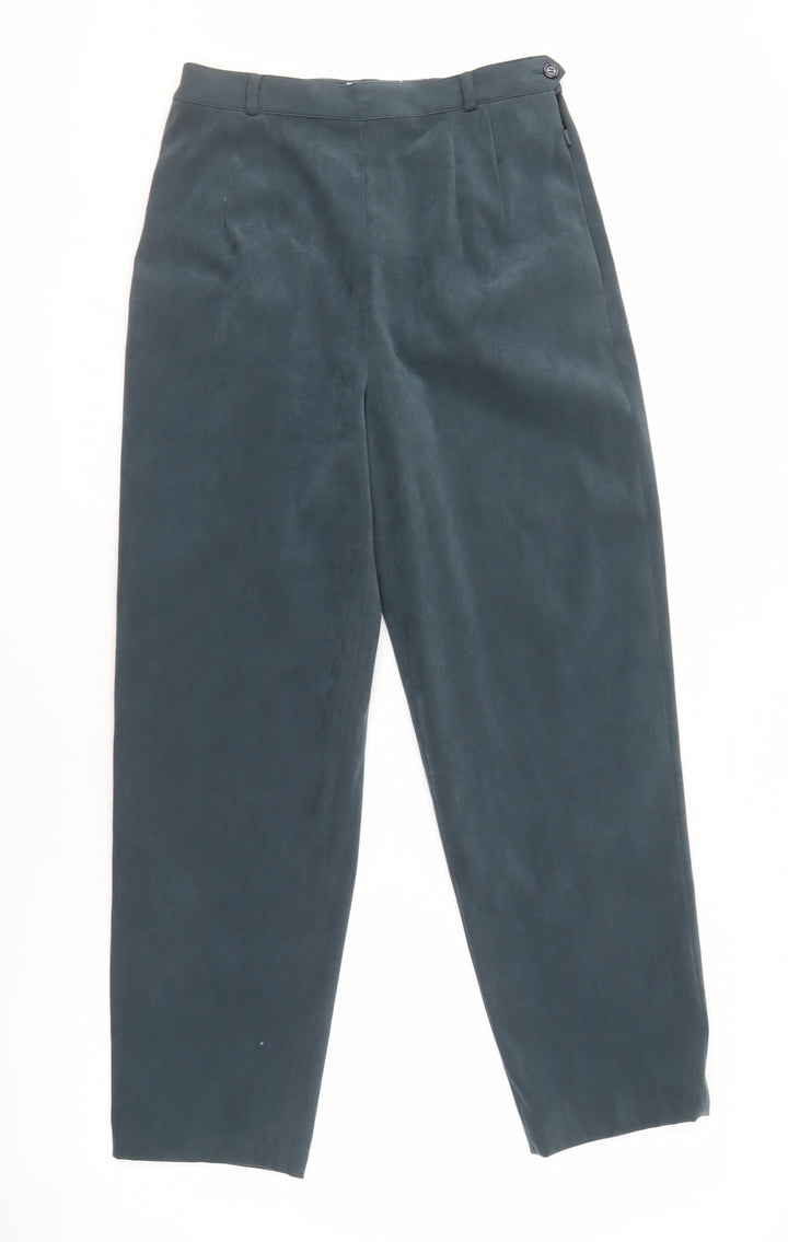 Talbots Women's Blue Stretch Trousers - Size 6