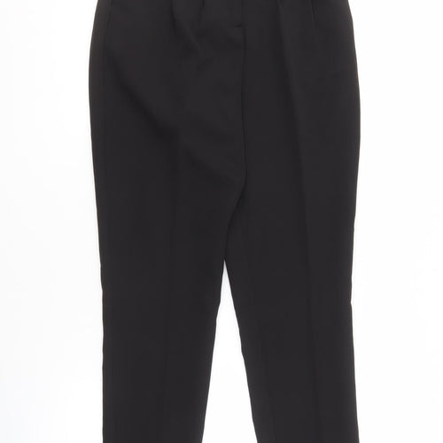 New Look Women's Black Straight Trousers Size 6