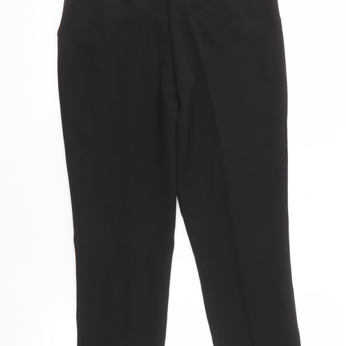 New Look Women's Black Straight Trousers Size 6