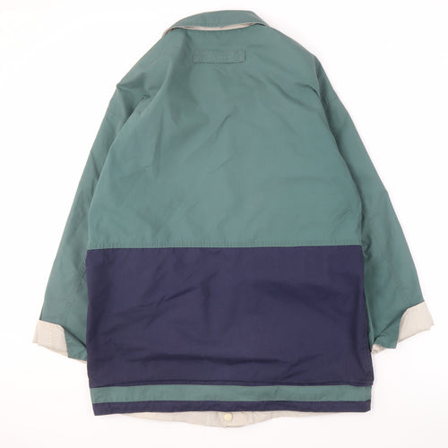 C&A Unisex Green Blue Jacket Size 46 Casual
