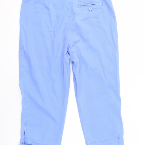 Bonmarché Women's Blue Capri Trousers 14