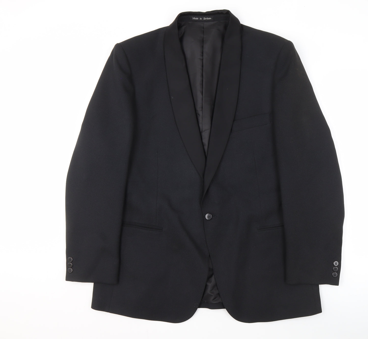 Dunn & Co Men's Black Tuxedo Blazer, Size 44, Formal Wear